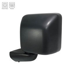 DOOR MIRROR LH POWER TEXTURED HTD