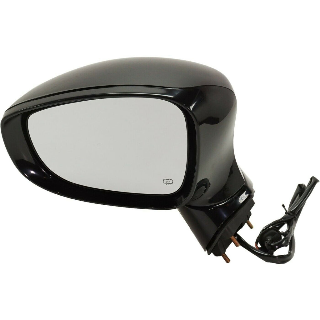 DOOR MIRROR LH POWER PTM HTD MANUAL FOLD