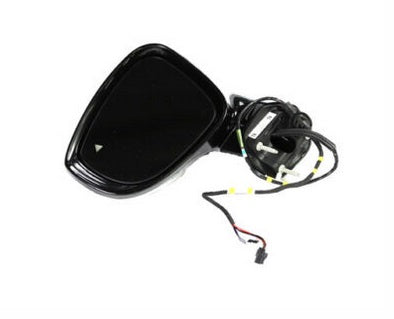 DOOR MIRROR LH POWER PTM HTD W/BLIND SPOT MANUAL FOLD