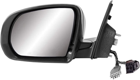 DOOR MIRROR LH POWER PTM HTD W/ SIGNAL W/O LOGO