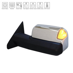 DOOR MIRROR LH POWER HTD/PUDDLE/SIGNAL/SPOTTER/SENSOR