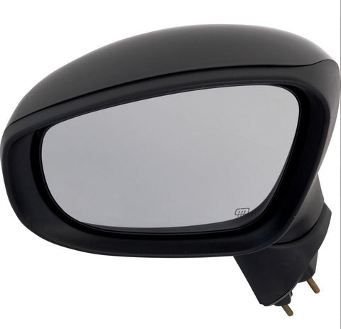 DOOR MIRROR LH POWER PTM W/ TEXTURED BASE STANDARD MIRROR