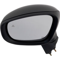DOOR MIRROR LH POWER PTM TEXTURED BASE W/BLIND SPOT