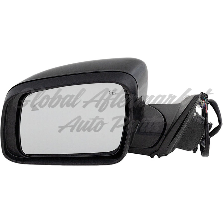 DOOR MIRROR LH POWER PTM HTD W/BLIND SPOT