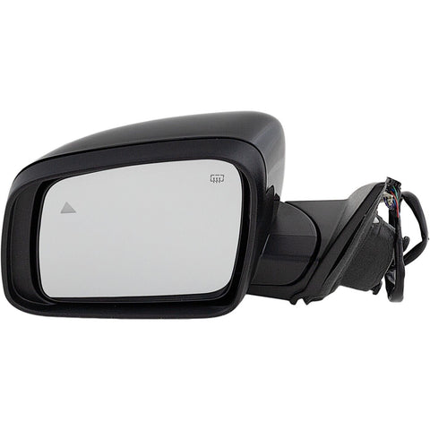 DOOR MIRROR LH POWER PTM HTD W/BLIND SPOT