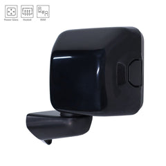 DOOR MIRROR LH POWER PTM HTD W/BLIND SPOT