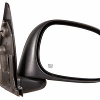 DOOR MIRROR RH POWER HTD TEXTURED W/O TOW MANUAL FOLD