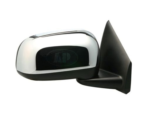 DOOR MIRROR RH POWER HTD W/CHROME CAP