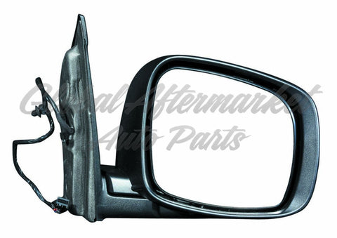 DOOR MIRROR RH POWER HTD PTM WITH BLACK 10 HOLE/5 PIN CONNECTOR