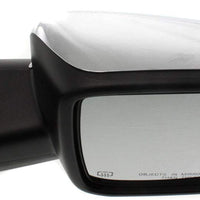 DOOR MIRROR RH POWER HTD W/O TOW W/SIGNAL/PUDDLE LAMP W/CHROME CAP