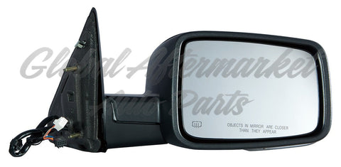 DOOR MIRROR RH POWER TEXTURED HTD W/SIGNAL/PUDDLE LAMP W/O MEMORY/AUTO DIMMING