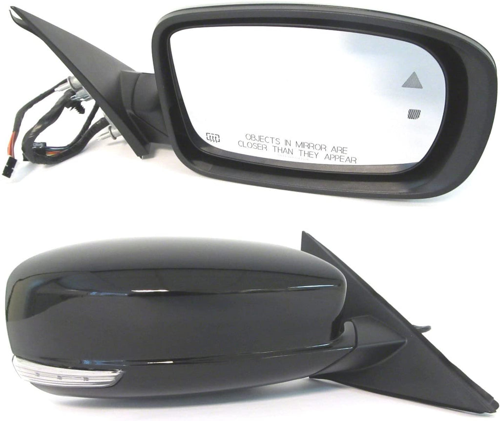 DOOR MIRROR RH POWER HTD PTM W/MEMORY/PUDDLE LAMP/ POWER FOLD