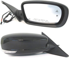 DOOR MIRROR RH POWER HTD PTM W/MEMORY/PUDDLE LAMP/ POWER FOLD
