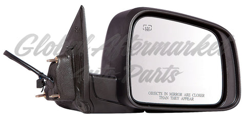 DOOR MIRROR RH POWER HTD PTM