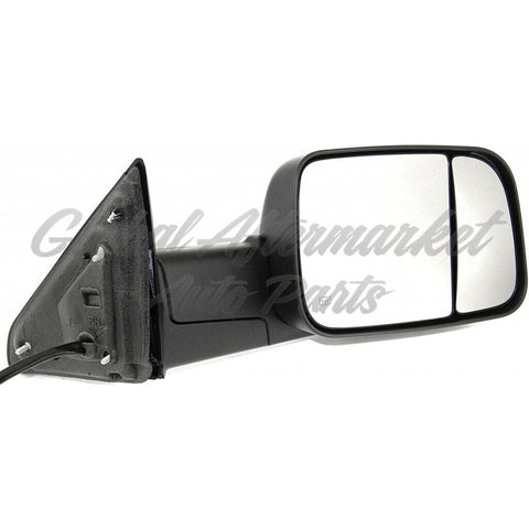 DOOR MIRROR RH POWER TEXTURED HTD W/SIGNAL/PUDDLE LAMP/TOW