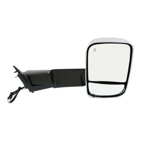 DOOR MIRROR RH POWER CHROME HTD W/AMBIENT/SIGNAL/PUDDLE LAMP/MEMORY/TOW