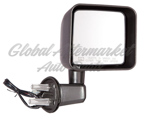 DOOR MIRROR RH POWER HTD TEXTURED