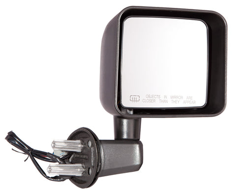 DOOR MIRROR RH POWER HTD TEXTURED