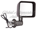 DOOR MIRROR RH POWER HEATED NON FOLDABLE TEXTURED BLACK — photo 1