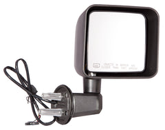 DOOR MIRROR RH POWER HEATED NON FOLDABLE TEXTURED BLACK