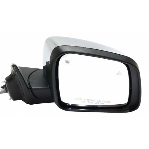 DOOR MIRROR RH POWER W/BLIND SPOT DETECTION W/O DIMMING CHROME