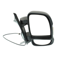 DOOR MIRROR RH MANUAL BLACK W/SIGNAL/TEMPERATURE SENSOR NON-EXTENDING/ MANUAL FOLD W/O HEAT
