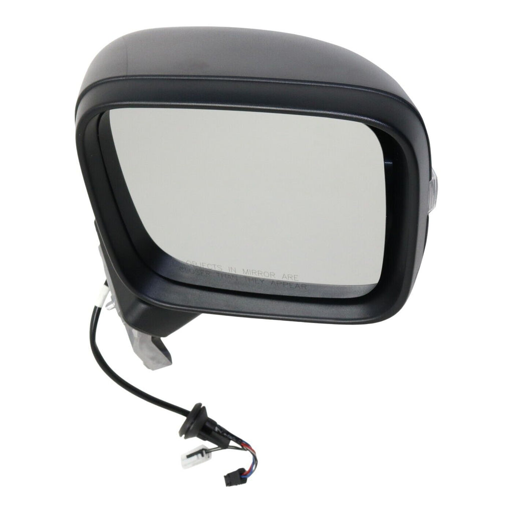 DOOR MIRROR RH POWER TEXTURED CAP HTD CONVEX GLASS W/SIGNAL/SENSOR