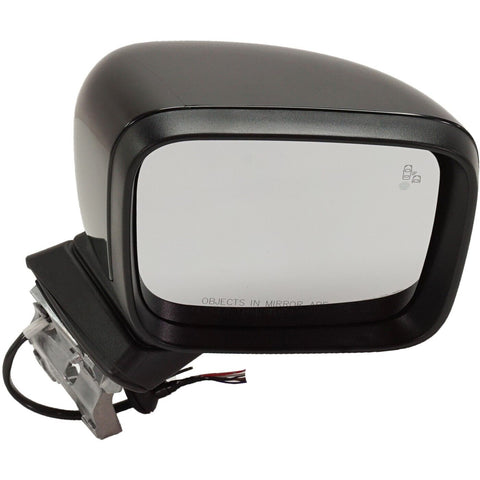 DOOR MIRROR RH POWER PTM HTD W/SENSOR/BLIND SPOT