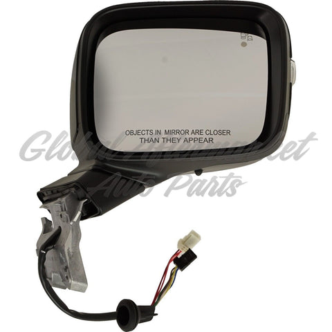 DOOR MIRROR RH POWER PTM HTD W/SENSOR/SIGNAL/BLIND SPOT