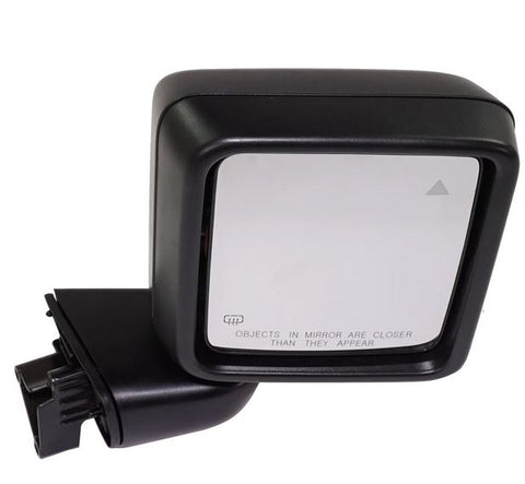 DOOR MIRROR RH POWER TEXTURED W/BLIND SPOT