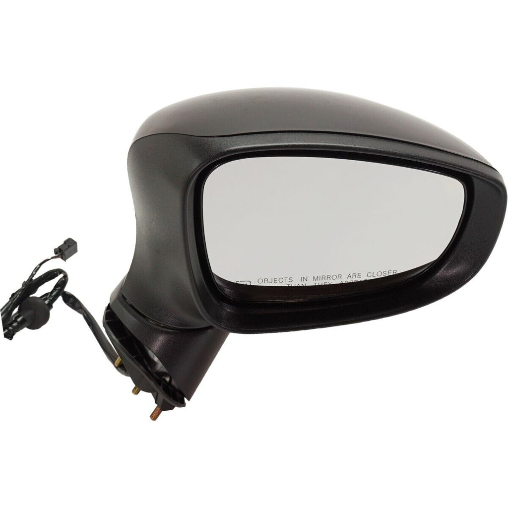 DOOR MIRROR RH POWER PARTIAL PTM HTD MANUAL FOLD