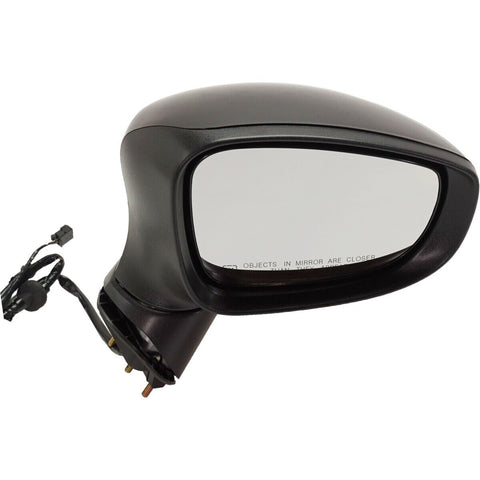 DOOR MIRROR RH POWER PARTIAL PTM HTD MANUAL FOLD