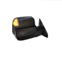 DOOR MIRROR RH POWER HTD TEXTURED W/MEMORY/PUDDLE LAMP/POWER FOLD/SIGNAL/SPOT LAMP W/O LOGO