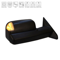 DOOR MIRROR RH POWER HTD W/MARKER LAMP/PUDDLE LAMP/SIGNAL/SPOTTER