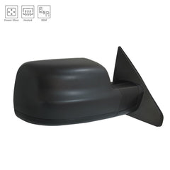 DOOR MIRROR RH POWER HTD TEXTURED W/ BLIND SPOT/SENSOR