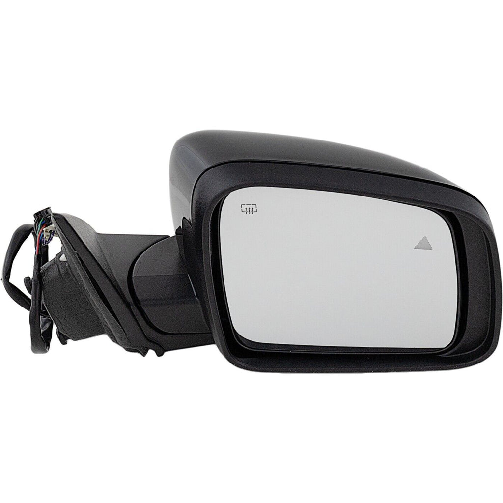 DOOR MIRROR RH POWER PTM HTD W/BLIND SPOT