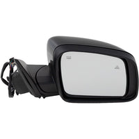 DOOR MIRROR RH POWER PTM HTD W/BLIND SPOT