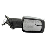 DOOR MIRROR RH POWER HTD CHROME W/POWER FOLD/MEMORY/PUDDLE LAMP/SIGNAL — photo 1