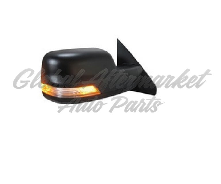 DOOR MIRROR RH POWER TEXTURED HTD W/PUDDLE LAMP/SIGNAL