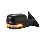 DOOR MIRROR RH POWER TEXTURED HTD W/PUDDLE LAMP/SIGNAL