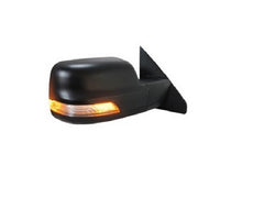 DOOR MIRROR RH POWER TEXTURED HTD W/PUDDLE LAMP/SIGNAL
