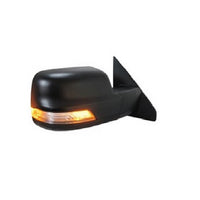 DOOR MIRROR RH POWER TEXTURED HTD W/BLIND SPOT/PUDDLE LAMP/SIGNAL
