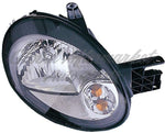 HEAD LAMP LH BLACK BEZEL — photo 1