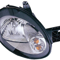 HEAD LAMP LH BLACK BEZEL