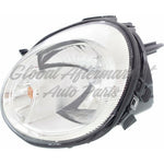 HEAD LAMP LH CHROME BEZEL W/O LEVELING HQ — photo 4