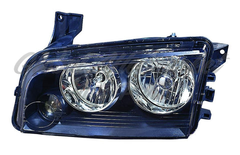 HEAD LAMP LH SMALL AMBER LENS OVER TURN SIGNAL FROM 11/08/2006 CAPA