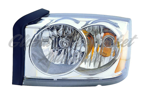 HEAD LAMP LH W/O BLACK BEZEL CAPA