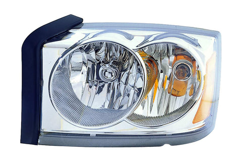 HEAD LAMP LH W/O BLACK BEZEL CAPA