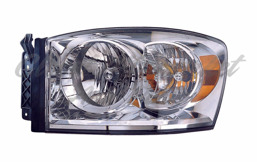 HEAD LAMP LH W/O LOWER AMBER CAPA