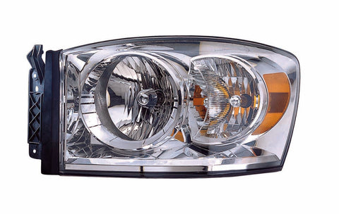 HEAD LAMP LH W/O LOWER AMBER CAPA